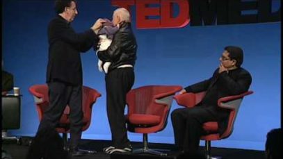 Dean Ornish and Deepak Chopra at TEDMED 2009