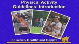 Physical Activity Guidelines — Introduction
